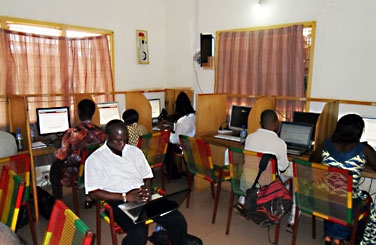 Internetcafe in Tamale