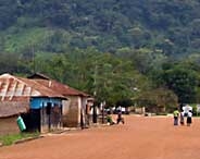 Dorf in Ghana