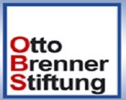 Auf dem Bild ist das Logo der Otto Brenner Stiftung abgebildet.